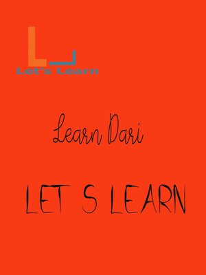 cover image of Let's Learn--Learn Dari